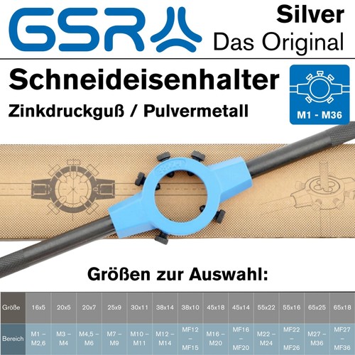 Gsr schneideisenhalter silver - gsr,