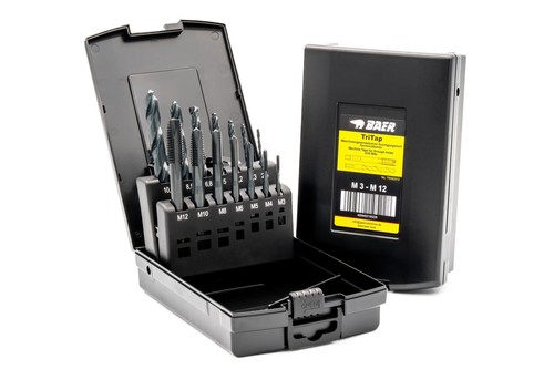 Baer gewindebohrer set m12 - baer, m3-m12